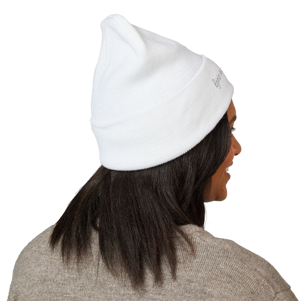 Rejoice in the Lord Always - Classic Cuffed Beanie (Embroidery)