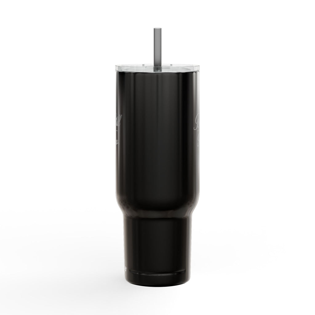 Be Still and Know 40oz Insulated Tumbler with Lid (Engraved)
