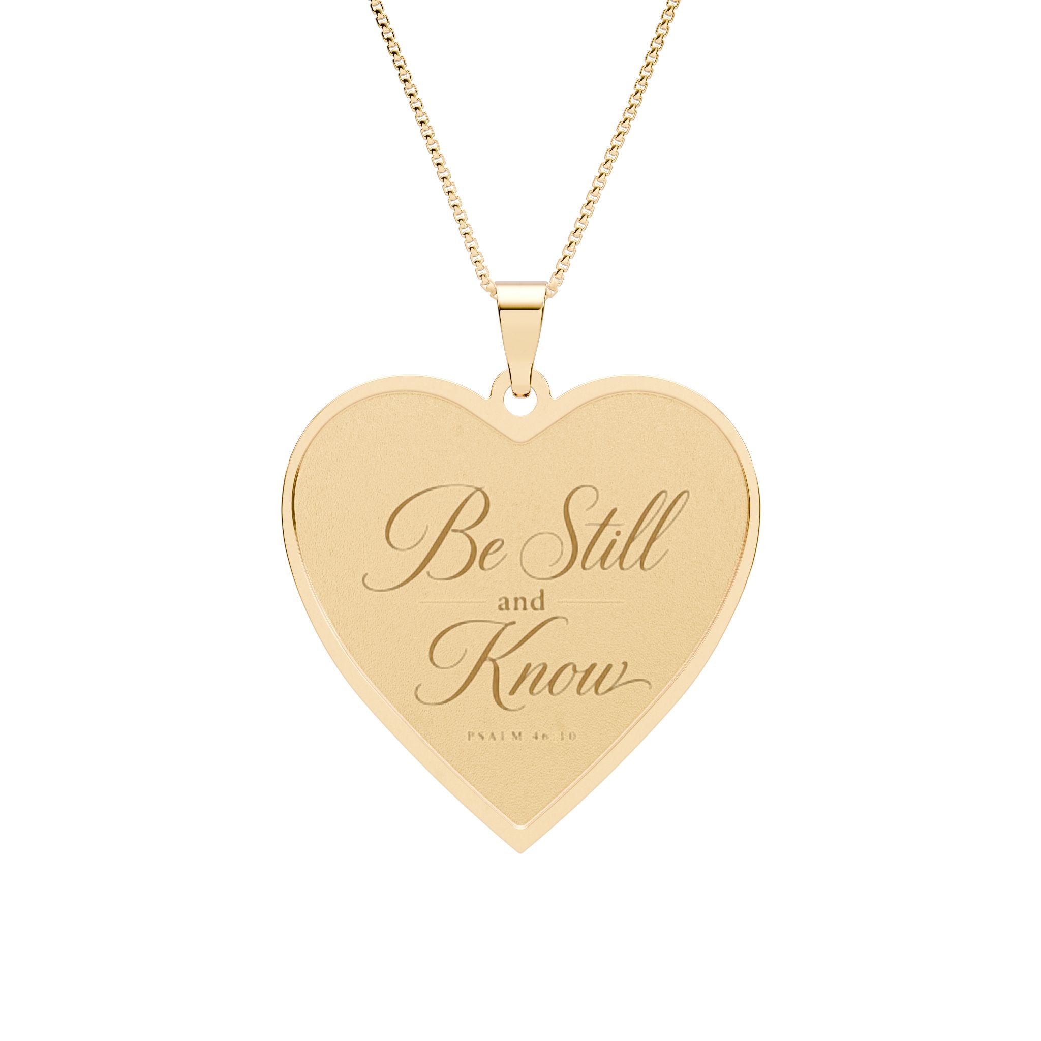 Faith Themed Heart Frame Photo Pendant