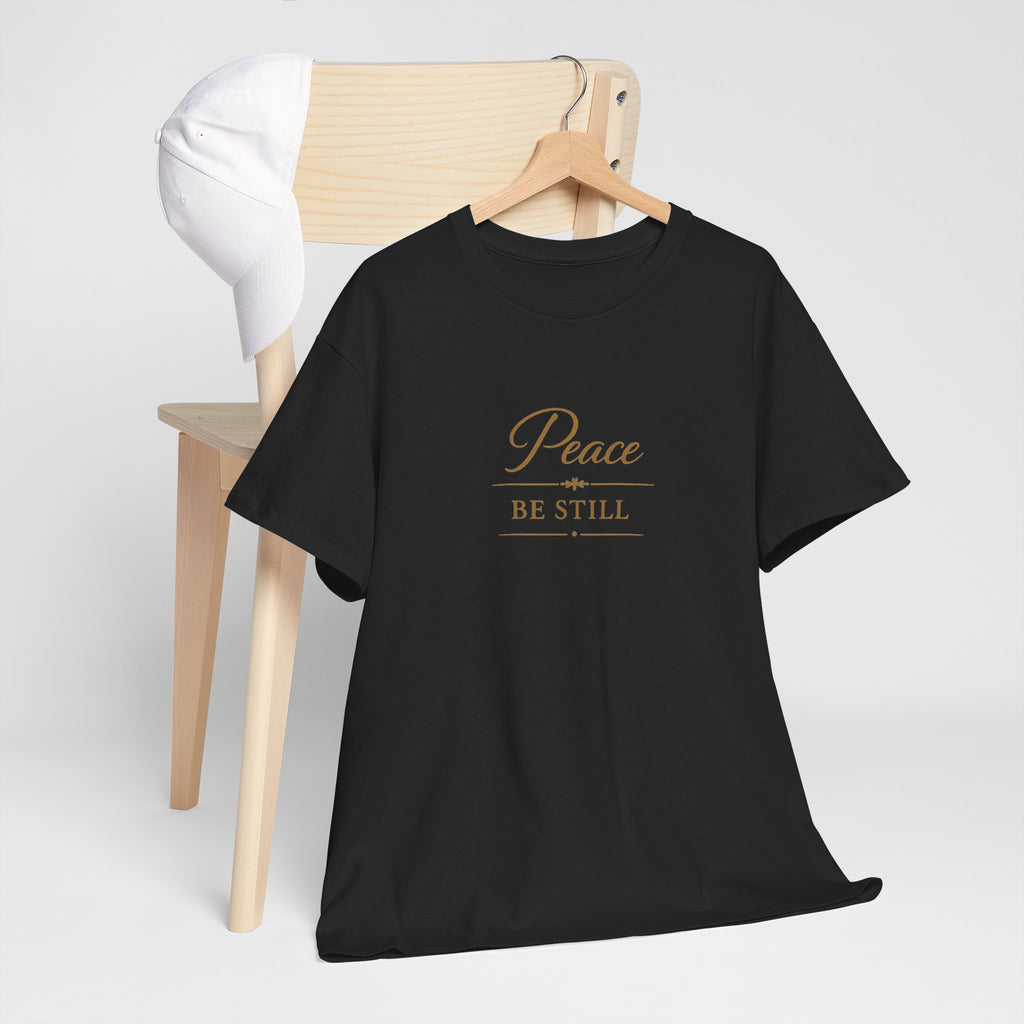 Peace Be Still T-Shirt — Inspirational Faith Graphic Tee