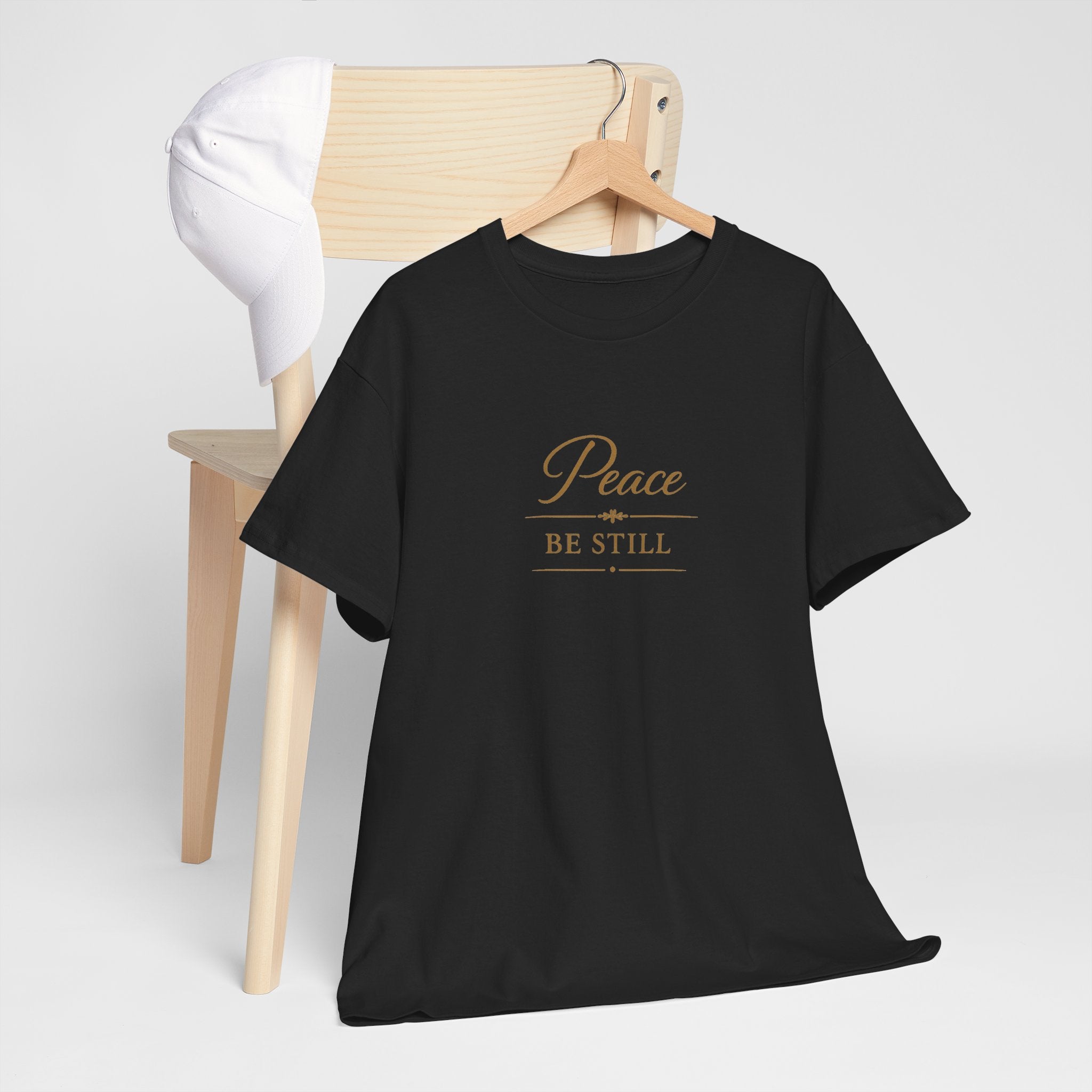 Peace Be Still T-Shirt — Inspirational Faith Graphic Tee