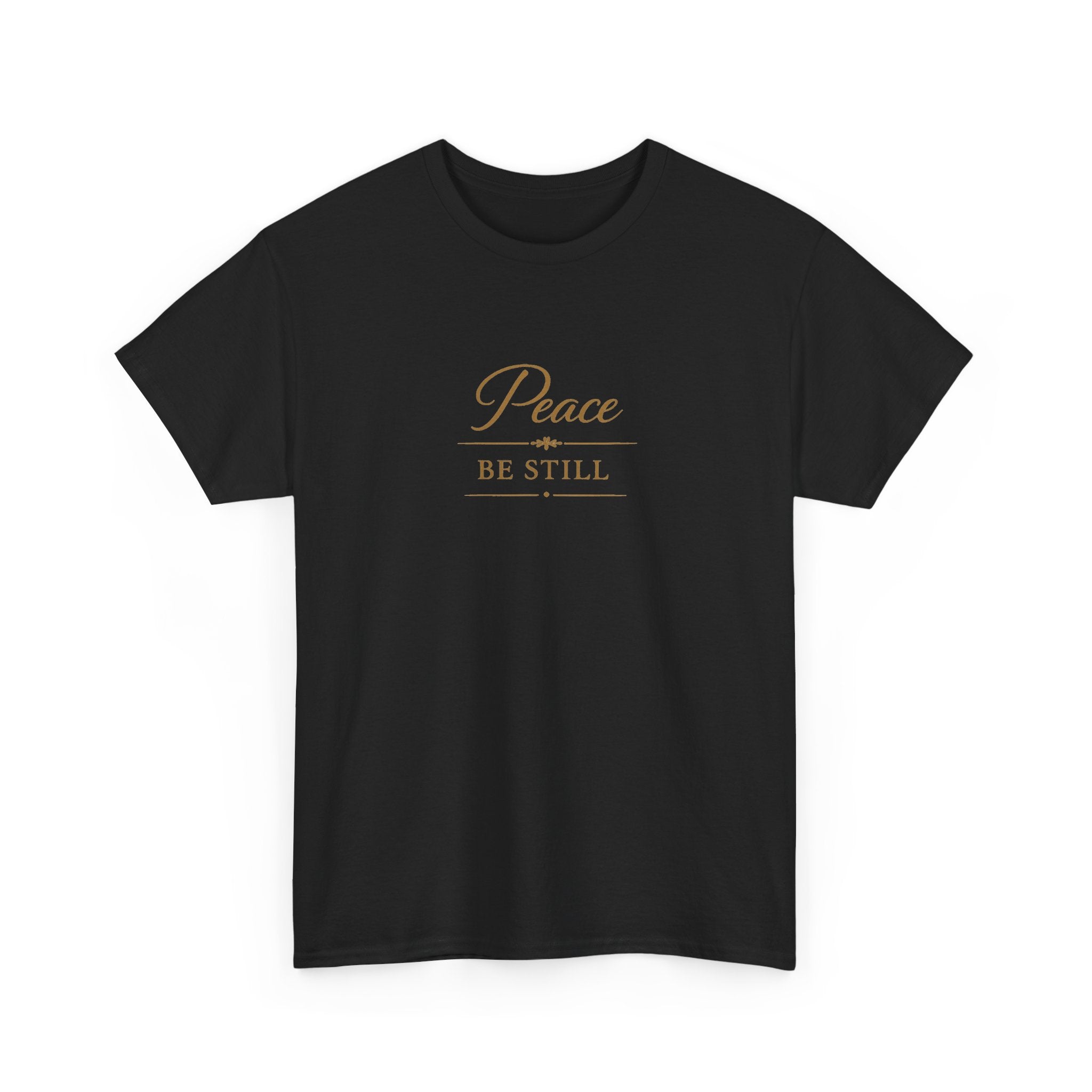 Peace Be Still T-Shirt — Inspirational Faith Graphic Tee