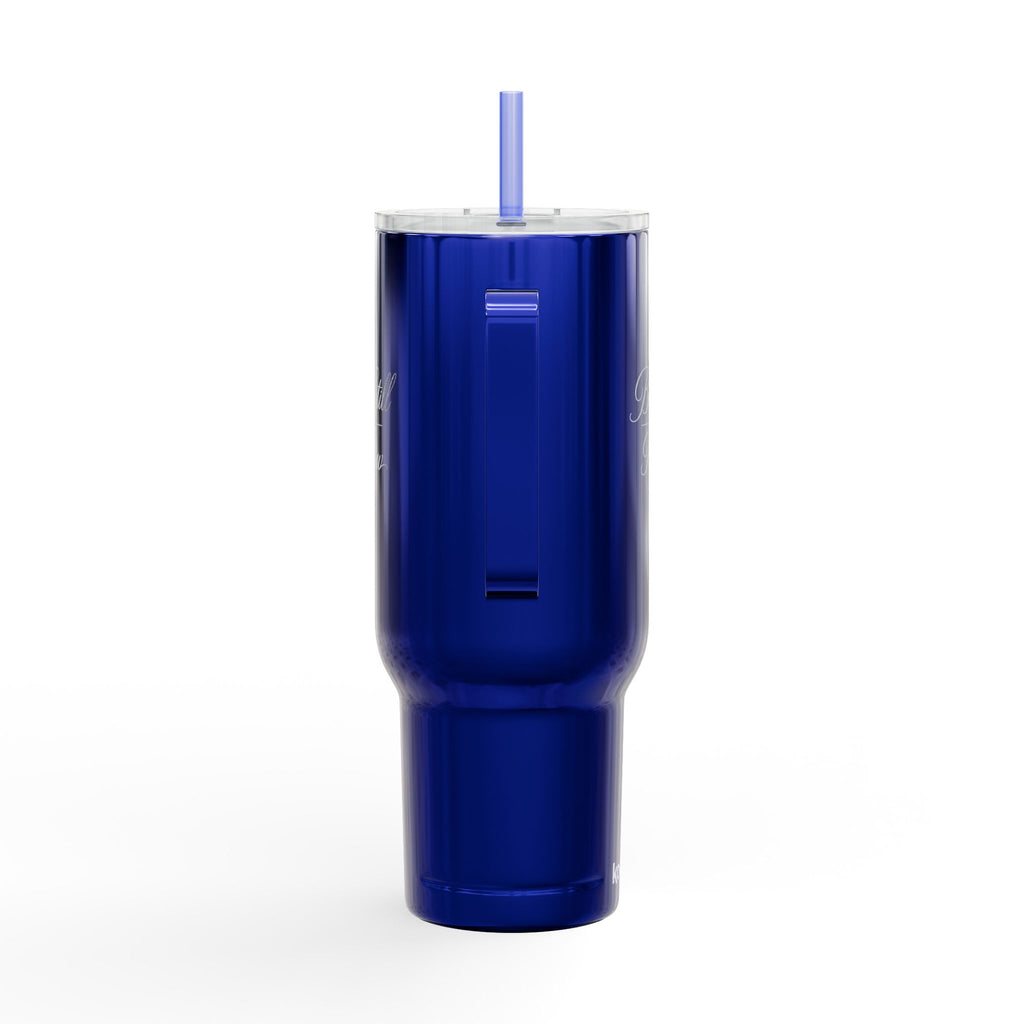 Be Still and Know 40oz Insulated Tumbler with Lid (Engraved)