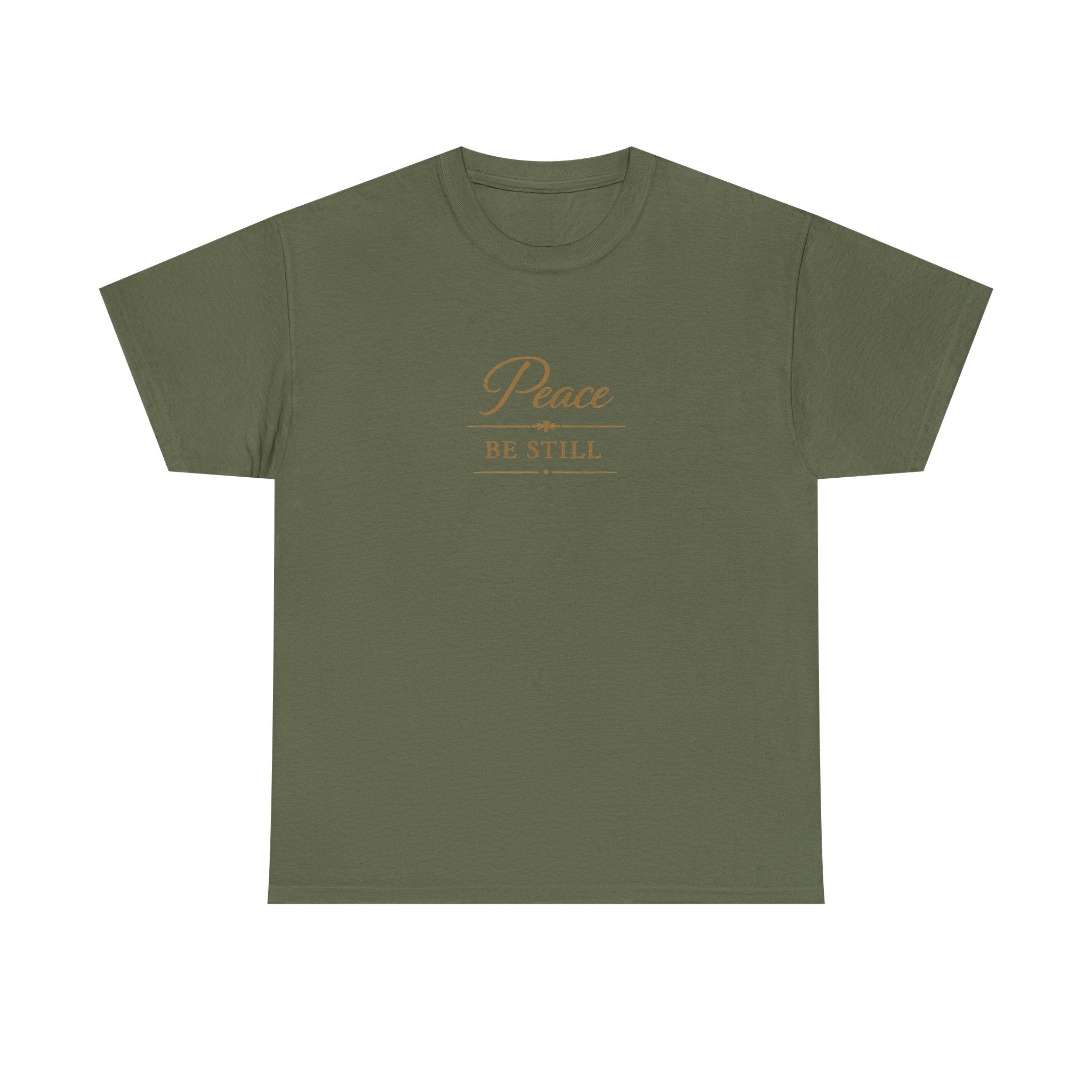 Peace Be Still T-Shirt — Inspirational Faith Graphic Tee