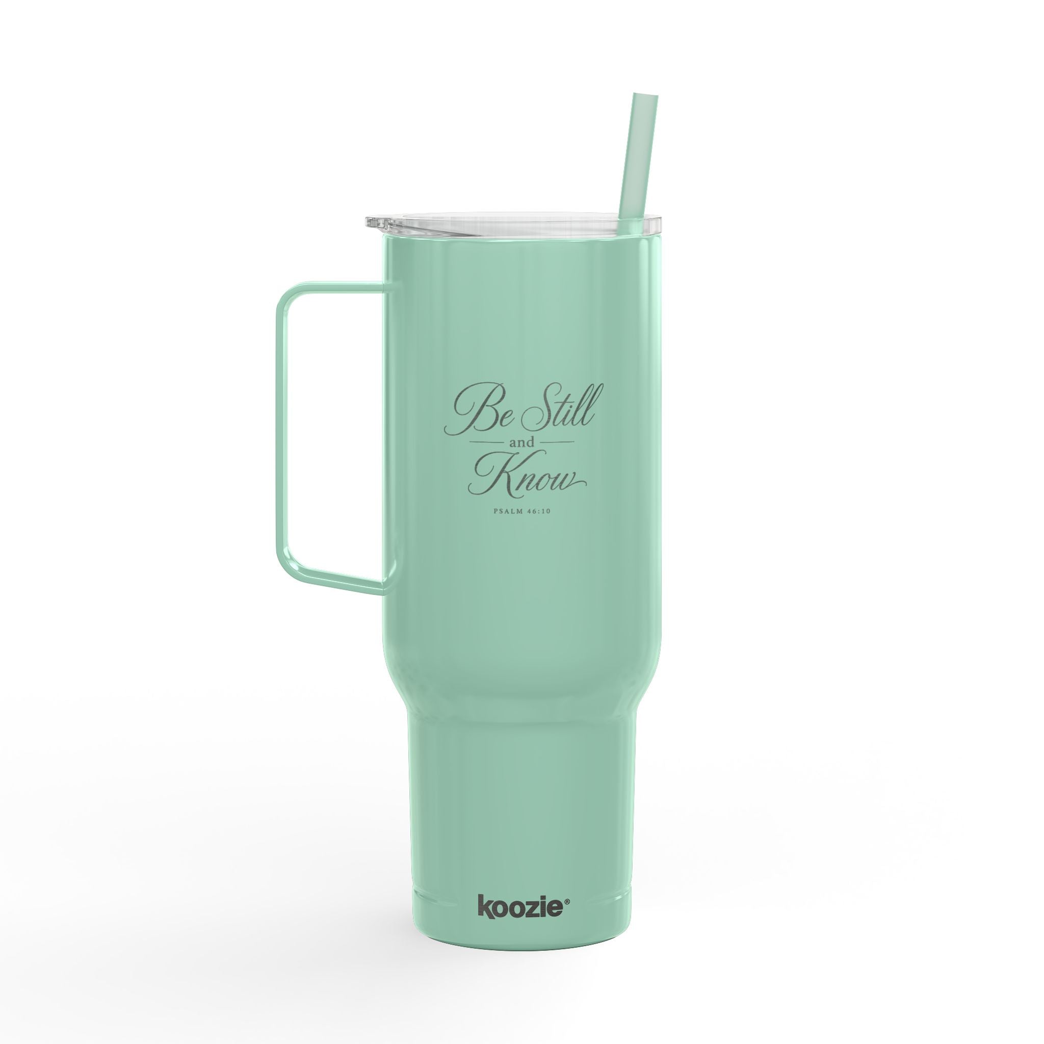 Be Still and Know 40oz Insulated Tumbler with Lid (Engraved)