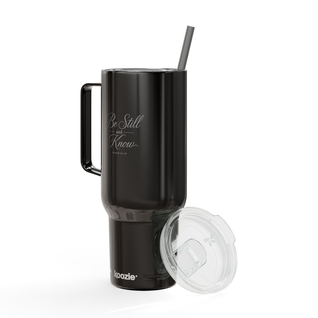 Be Still and Know 40oz Insulated Tumbler with Lid (Engraved)