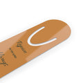 Christian Bookmark — "Rejoice in the Lord Always" Gold Script Metal Bookmark