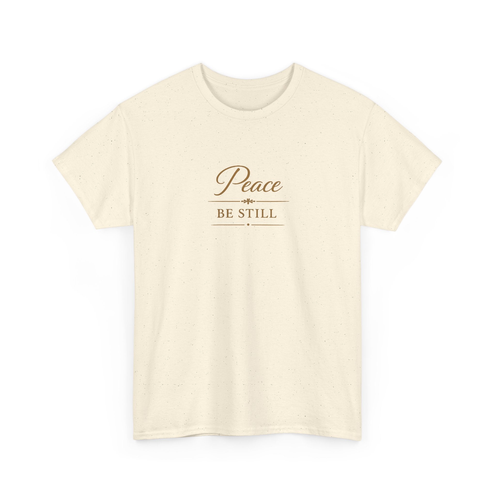 Peace Be Still T-Shirt — Inspirational Faith Graphic Tee
