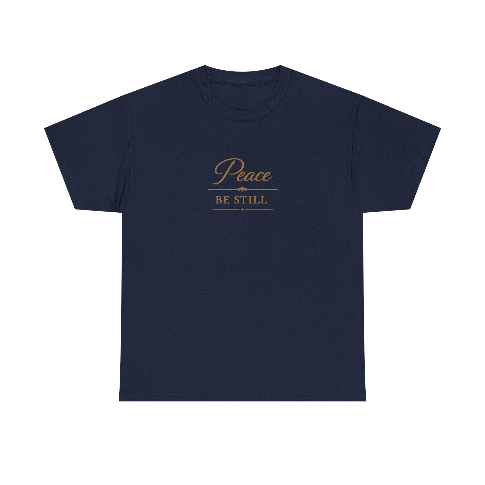 Peace Be Still T-Shirt — Inspirational Faith Graphic Tee