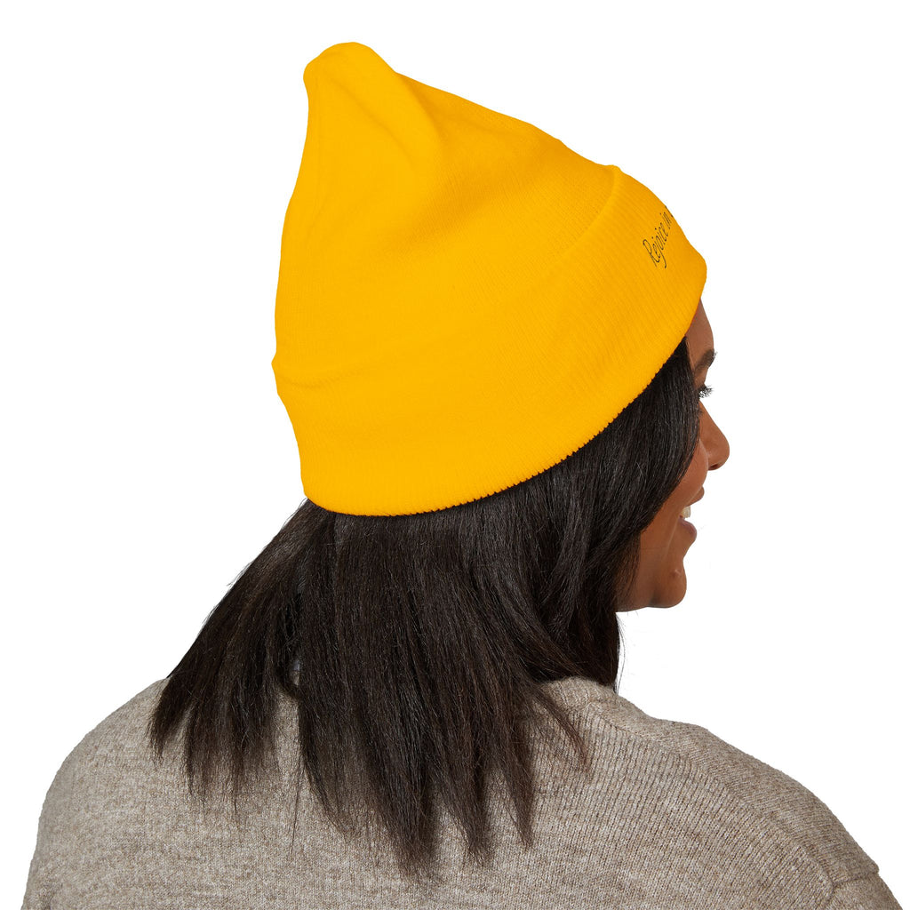 Rejoice in the Lord Always - Classic Cuffed Beanie (Embroidery)