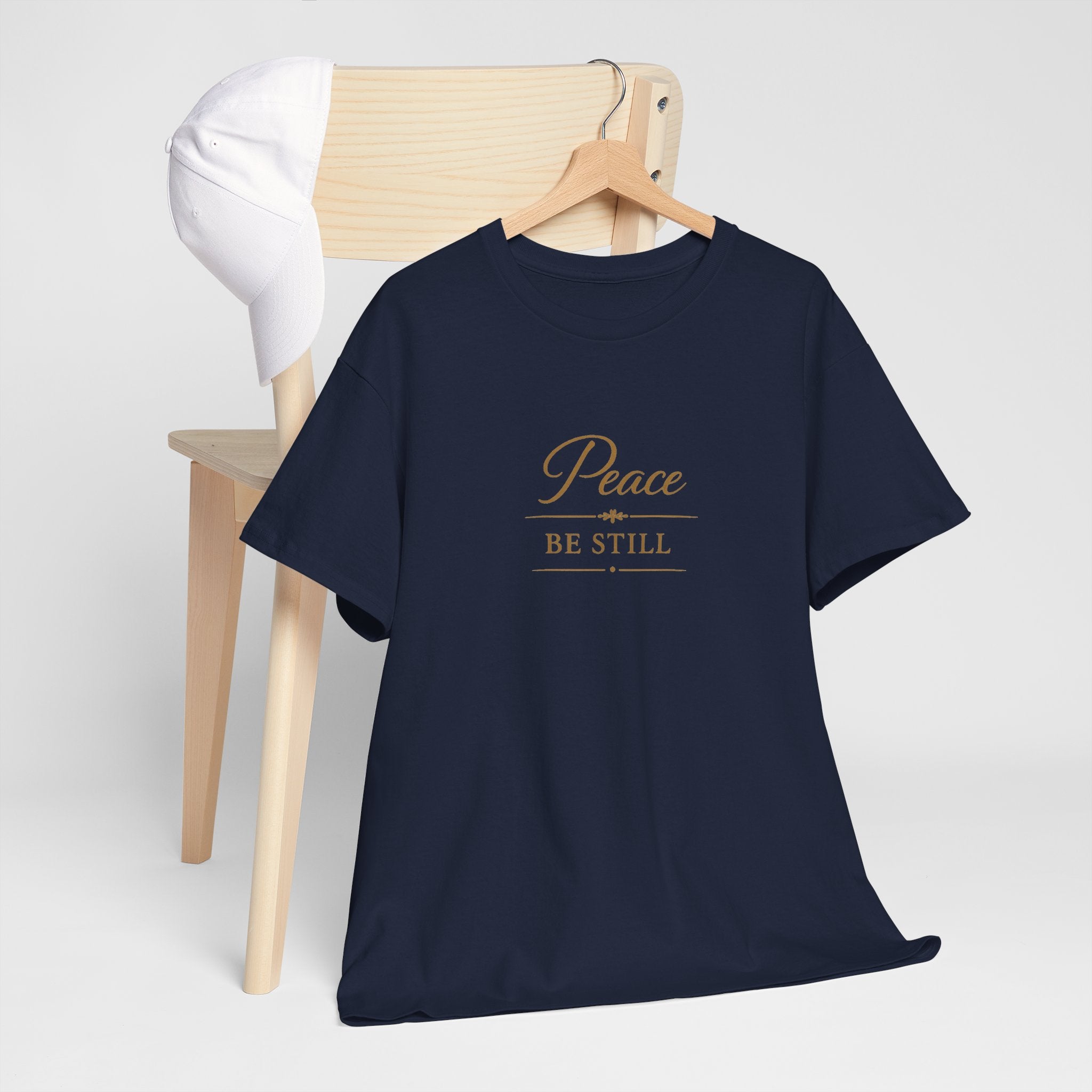Peace Be Still T-Shirt — Inspirational Faith Graphic Tee