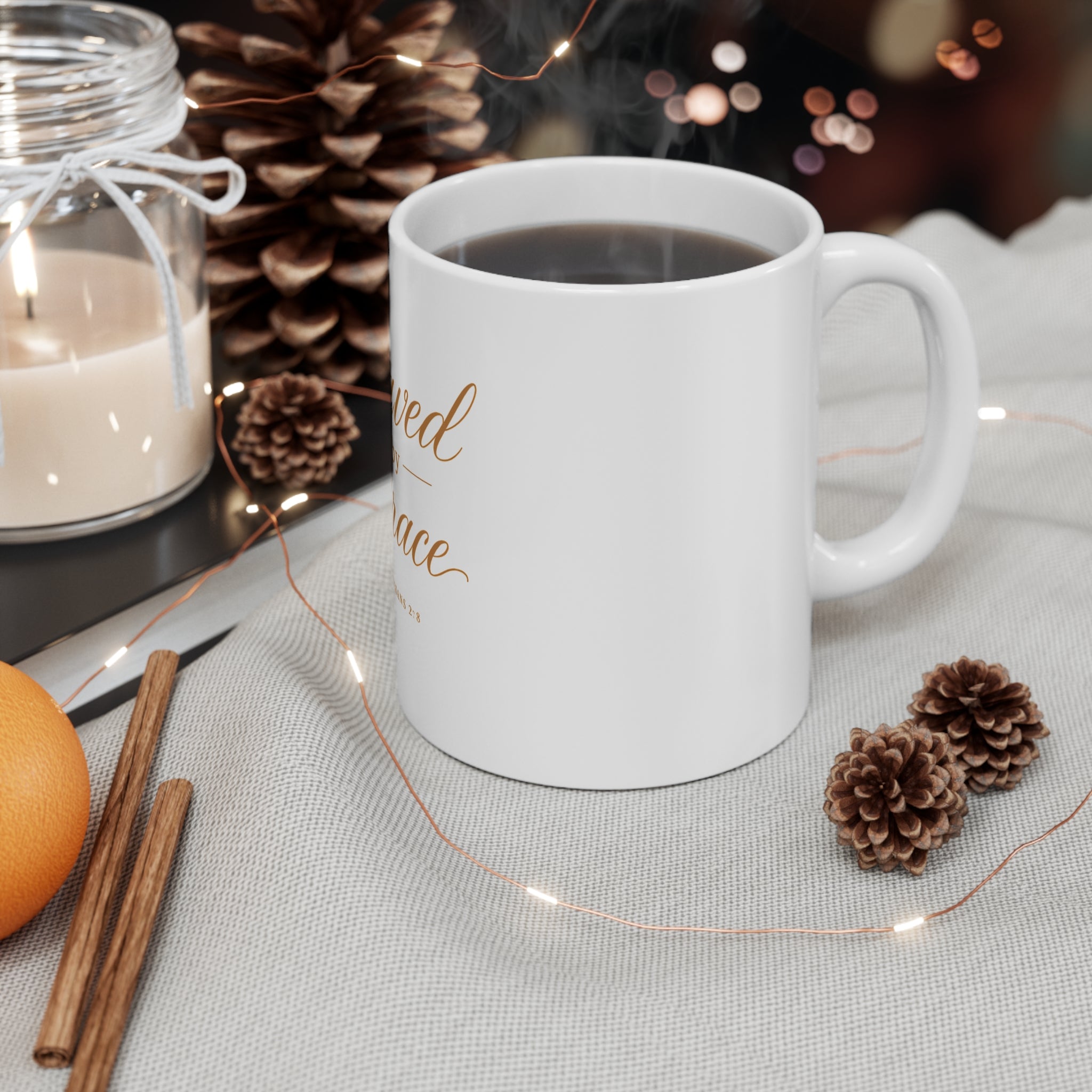 Saved by Grace- Mug 11oz
